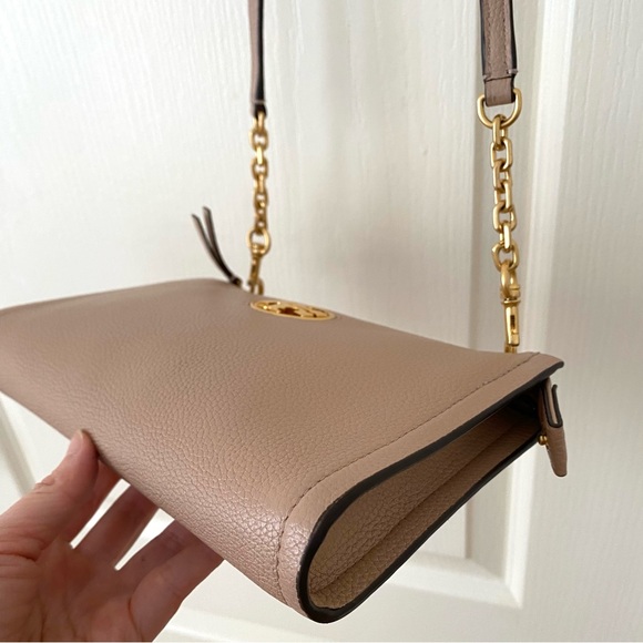 Tory Burch Tan Leather Crossbody Bag - Picture 6 of 13